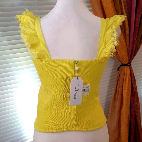 PEIXOTO Mariel Smock Top - Picture 4 of 5